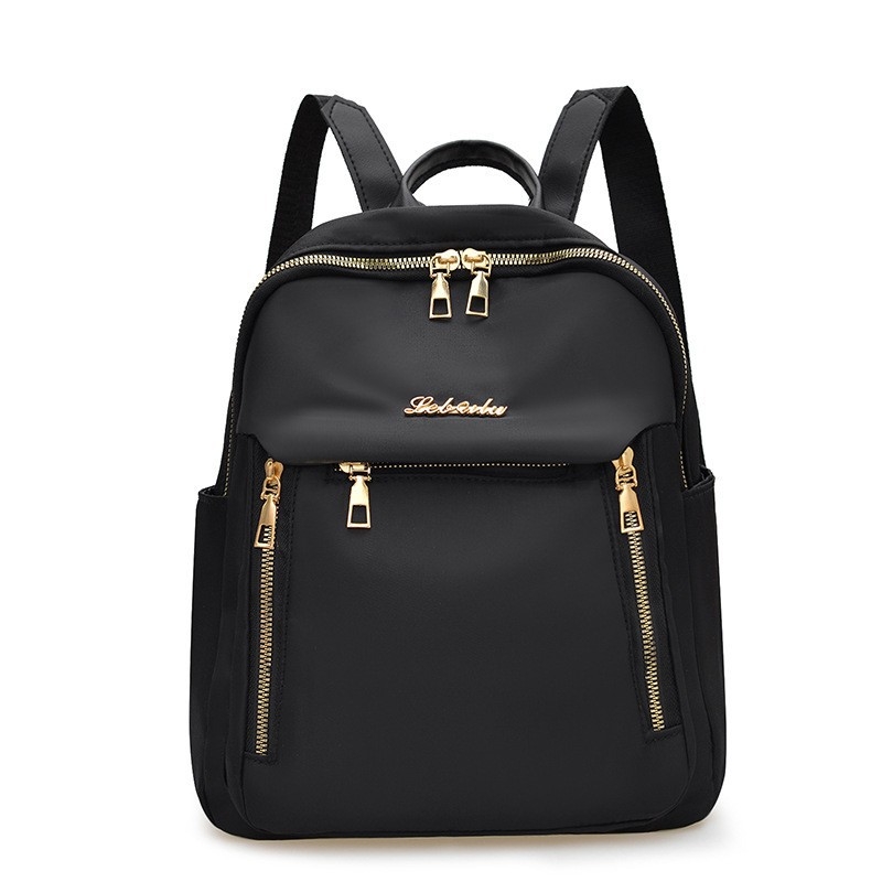 Nylon gradska ruksak, street fashion stil, vodootporan i otporan, zatvaranje na zip, proljeće 2025