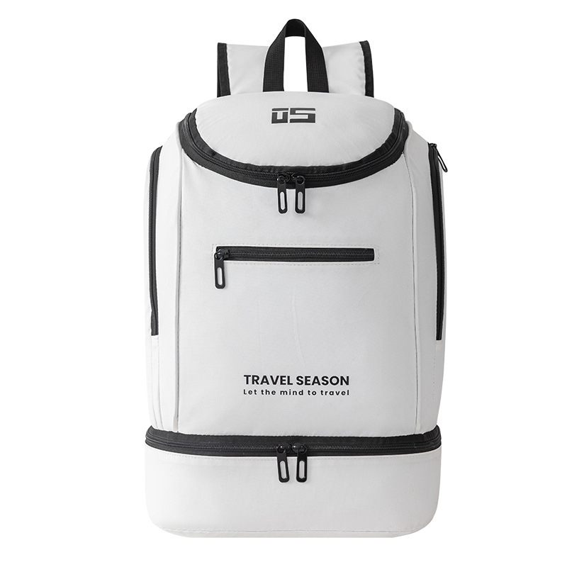 Torba za plivanje sa mokro-sušim odjeljivanjem, kockastog oblika, poliester, višenamjenska za putovanja