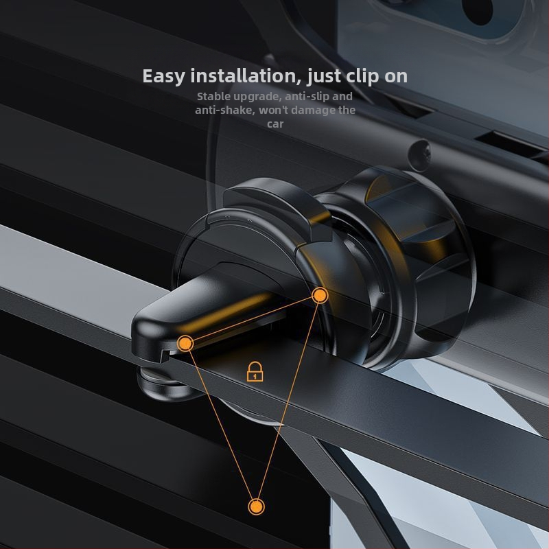 Držiak na telefón do auta na výduch so šesťbodovým gravitačným vysúvacím mechanizmom