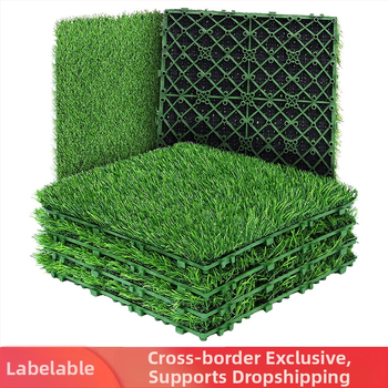 Interlock plastové dlaždice pre trávnik, simulovaná tráva, pre domáce dekorácie, značka Other, proces Other