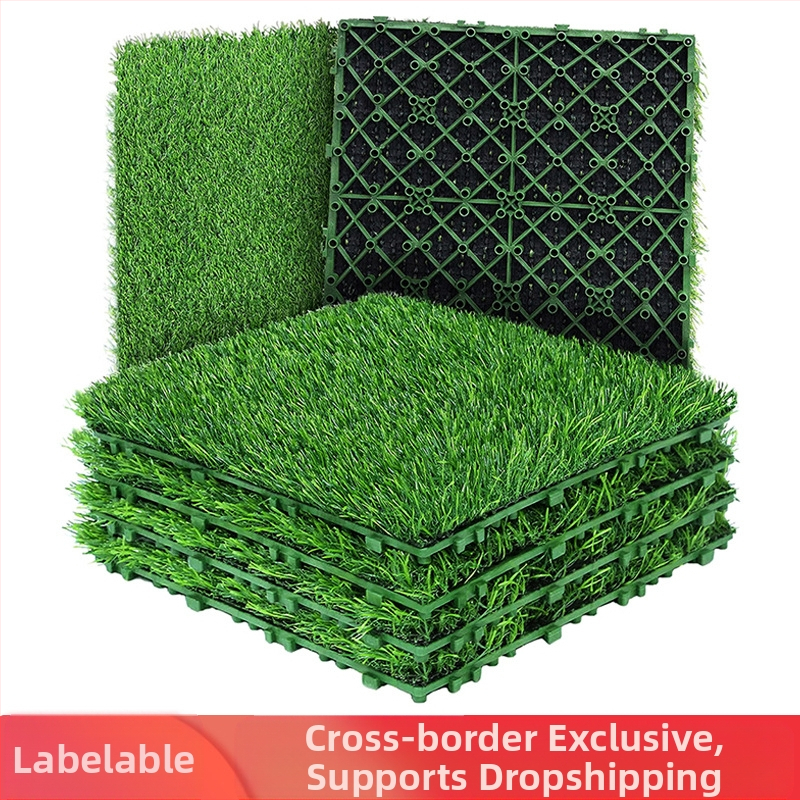 Interlock plastové dlaždice pre trávnik, simulovaná tráva, pre domáce dekorácie, značka Other, proces Other