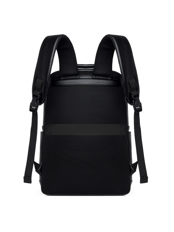 PU meeste äri seljakott, veekindel, mahutavus kuni 20 liitrit, sülearvutiga sobiv, kõverad õlarihmad, polüestri vooder, ühtlane disain