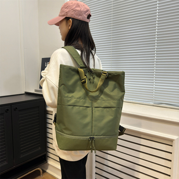 Σακίδιο για επιχειρηματικά ταξίδια, πολυεστέρας, στυλ δρόμου, επένδυση από νάιλον, ανδρικό μοντέλο