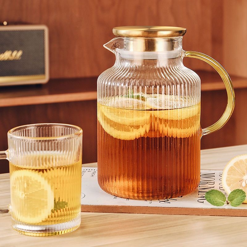 City γυάλινος βραστήρας με χτυπητή υφή, μεγάλης χωρητικότητας, γυάλινο μπόροσιλικό, προστασία από έκρηξη, κατάλληλος για χυμούς και κρύα ροφήματα