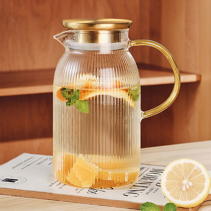 City γυάλινος βραστήρας με χτυπητή υφή, μεγάλης χωρητικότητας, γυάλινο μπόροσιλικό, προστασία από έκρηξη, κατάλληλος για χυμούς και κρύα ροφήματα