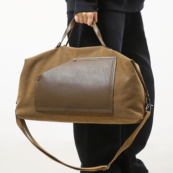 Τσάντα Ταξιδιού από Καμβά - Unisex, 20-35L, Διαπνοή και ανθεκτικότητα στη φθορά, Εσωτερική επένδυση πολυεστέρα, Στυλ χωρίς φύλο