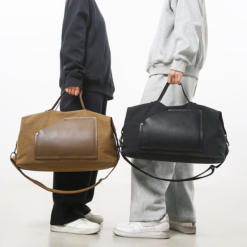 Platnena putna torba - Unisex, 20-35L, prozračna i otporna na habanje, podstava od poliestera, unisex stil