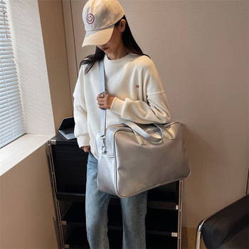 Fitness torba unisex za putovanja, kapacitet do 20 L, PU materijal, otporna na habanje, gradski stil