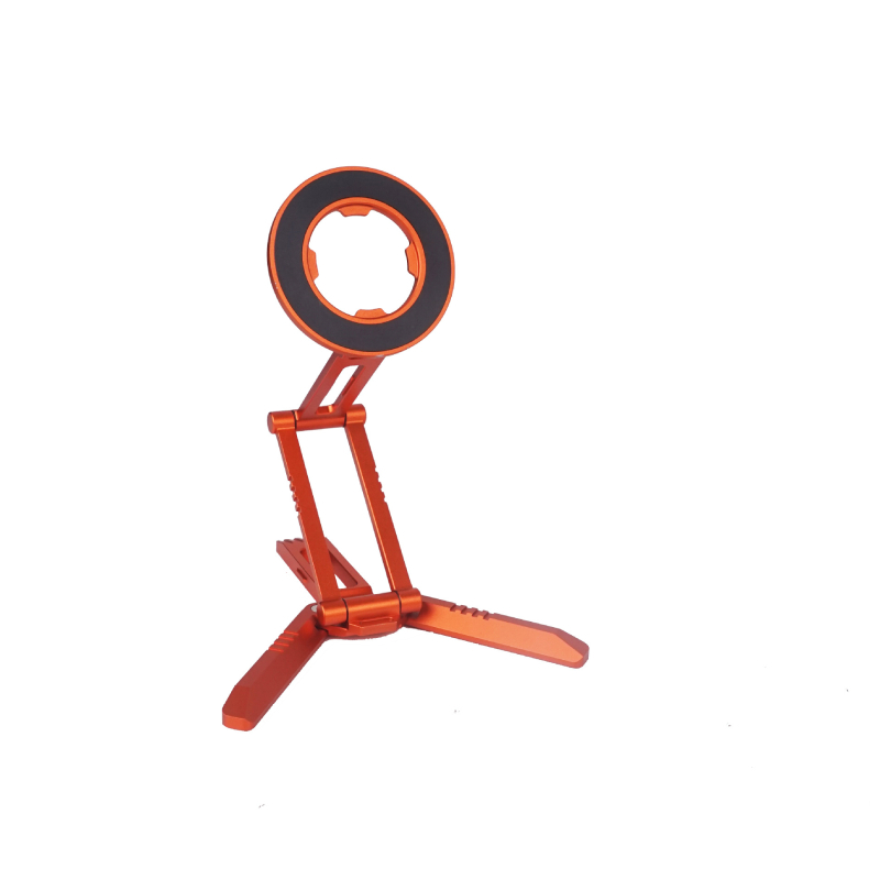 Truifoto Stolni držač za telefon s magnetskim držačem, sklopiv i rotirajući, od aluminijske legure