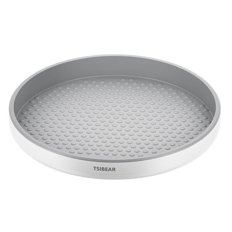 Okretni organizator začina za kuhinju, PP materijal, kružni dizajn, stolni, jednoslojni