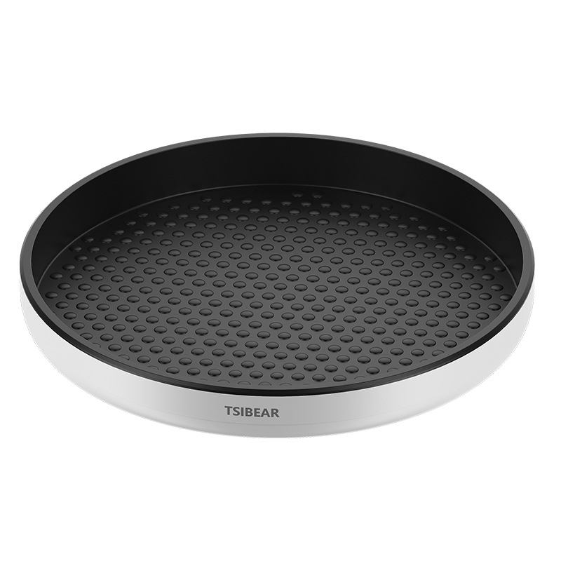 Okretni organizator začina za kuhinju, PP materijal, kružni dizajn, stolni, jednoslojni