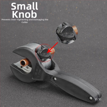 Алуминиев тръборез с лостов механизъм за неръждаеми гофрирани тръби – машина за рязане на тръби за HVAC и охлаждане