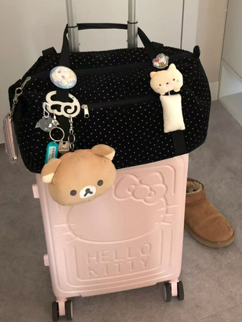 Drobės kelioninė rankinė laisvalaikio kelionėms,Horizontaliai kvadratinė forma, užtrauktukas, paslėpta užtrauktuko kišenė, poliesterio pamušalas