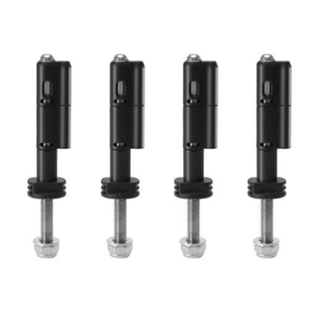 Σετ στερέωσης με κλειδαριά κατά της κλοπής για MaxTrax MKII πλάκα πρόσφυσης διάσωσης-ανάκτησης - Μοντέλο SJ-02 - Υλικά: ανοξείδωτο ατσάλι, πλαστικό, ορείχαλκος, σίδερο