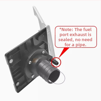 RV πύλη τροφοδοσίας με βαρύτητα, τετράγωνη είσοδος καυσίμου με κάλυμμα και κλείδωμα, εξαρτήματα τροποποίησης για RV