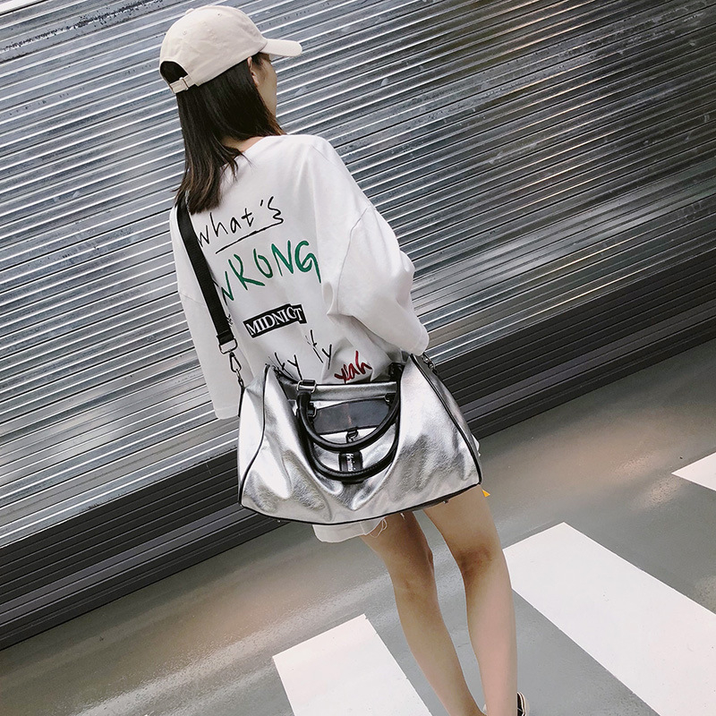 Torba za putovanje preko ramena od PU kože, vodootporna, kapacitet 20–35 L, gradski stil