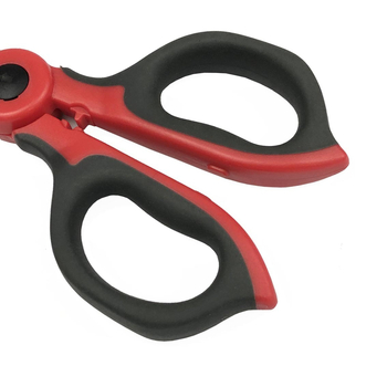 Meimeijia електрически ножици за електротехници, мултифункционални и изолирани, ножици за кабелни канали с назъбени ръбове, дебелина 0,31 см