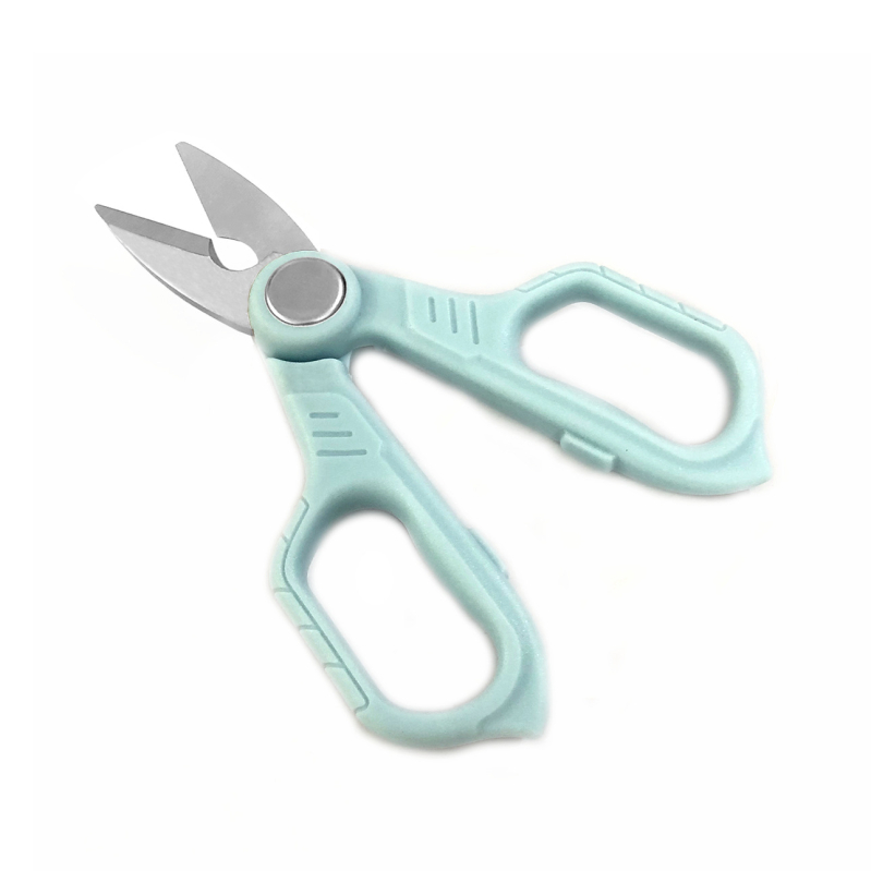 Meimeijia електрически ножици за електротехници, мултифункционални и изолирани, ножици за кабелни канали с назъбени ръбове, дебелина 0,31 см