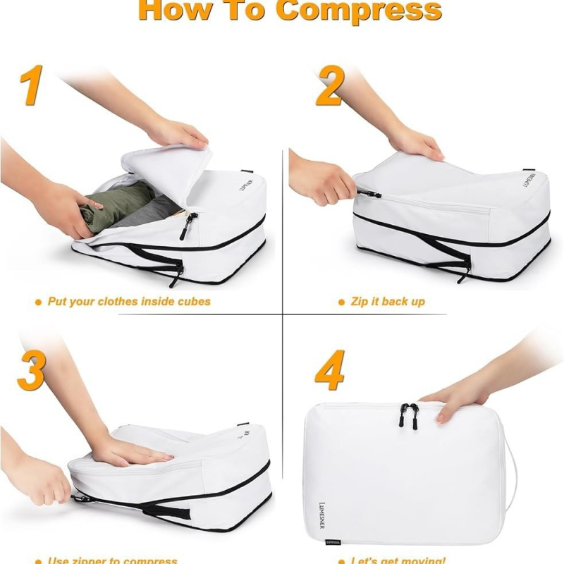 Uniszex nylon utazótáska üzleti utazásokhoz, több rekesszel, 36–55 literes kapacitás, légpárnás vállpánt