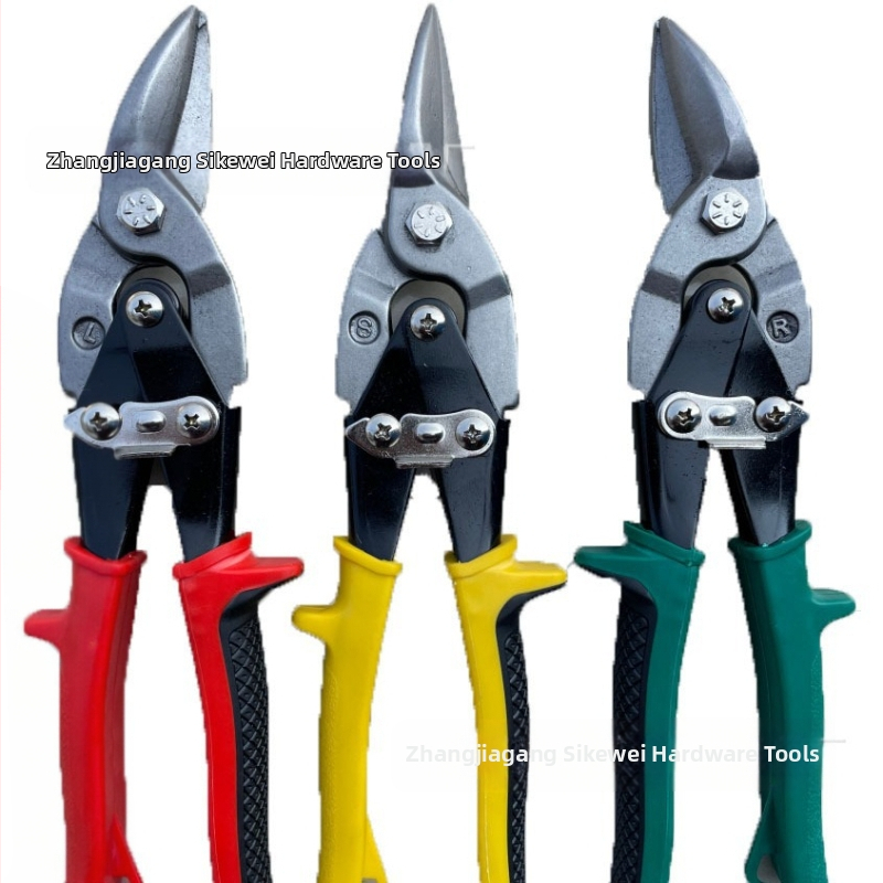 Stanley stiliaus lakštinio metalo pjovimo žirklės, Lawson prekės ženklas, licencijuota privatioji etiketė