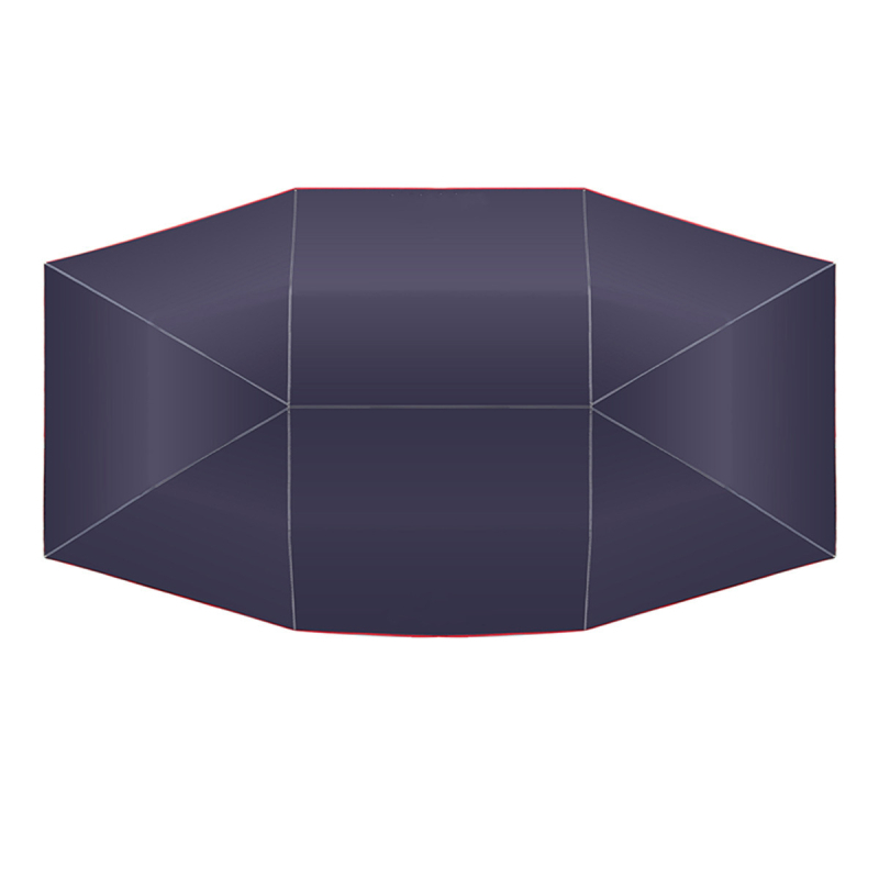 Автомобилен сенник от чадърно платно — водоустойчив, прахозащитен, UV защита, тегло 800 г, универсален за модели