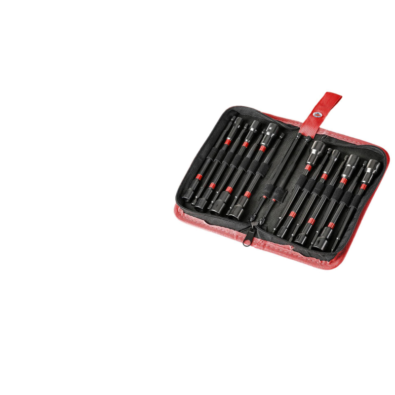 Магнитен комплект драйвери за гайки, дълги драйвери за гайки, 16–21 части, S2 сплавна стомана, нетно тегло 1.17