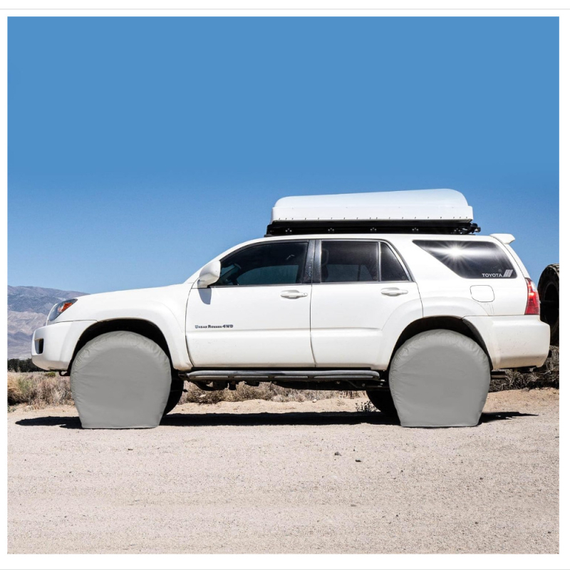 RF кожен калъф за гума за RV и каравана RF-023 — водоустойчив, прахозащитен, UV защита