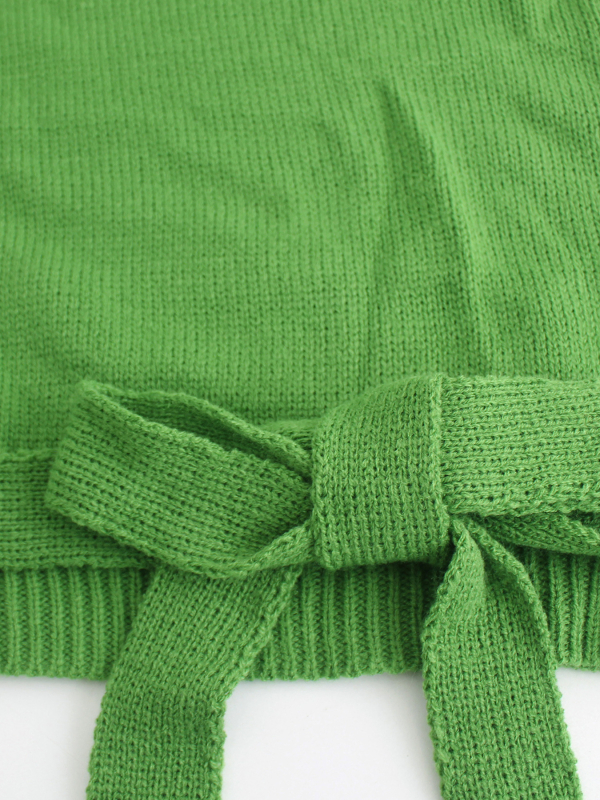 Плетен пуловер с кръгло деколте, паднали рамене, дълъг ръкав, 95%+ полиестер, едноцветен модел