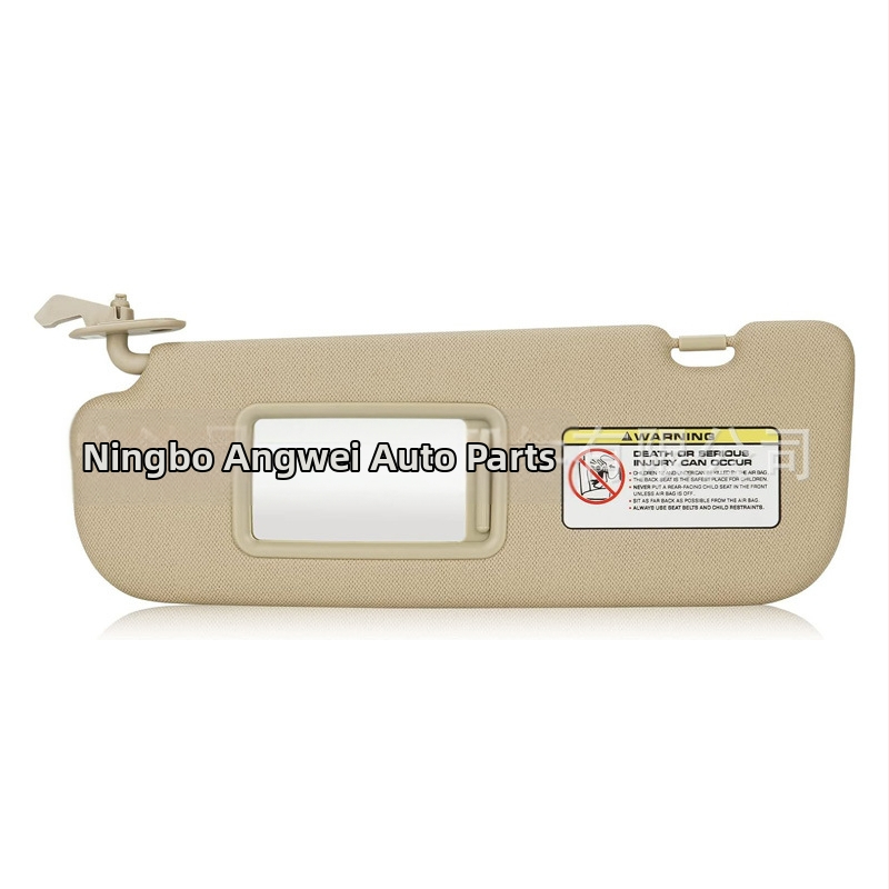 Angway PVC slnečný vizor pre Hyundai Elantra 2011–2015, zabudovaná montáž, jednoduchý štýl