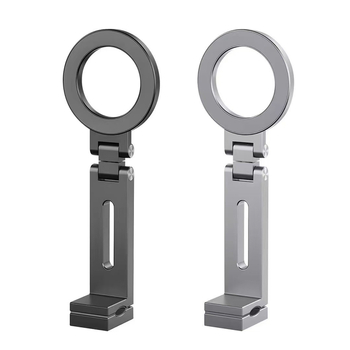 Stolna držač za telefon - aluminijska legura, magnetsko sklopiva, podesiva, prijenosna