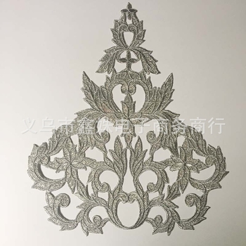 Patch με κέντημα λουλουδιών για θερμική επικόλληση, από πολυεστερική κλωστή; κατάλληλο για γυναικείες ενδυμασίες, καπέλα, επίσημες φορές, οικιακά υφάσματα, νυφικά.