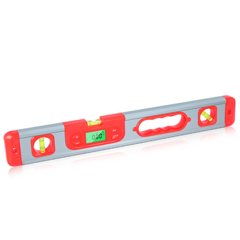 Ψηφιακός γωνιόμετρος και επίπεδο, κατασκευή από αλουμίνιο και ABS, πολυλειτουργική ψηφιακή μέτρηση