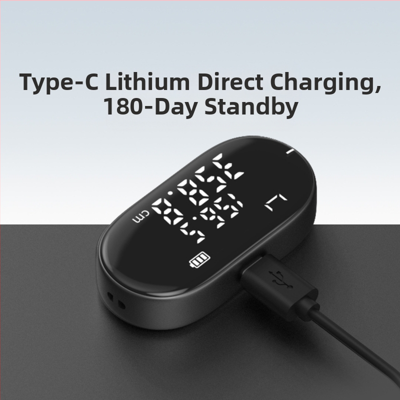 Duke Q2 електронна линейка за измерване на извита повърхност с памет и Type-C