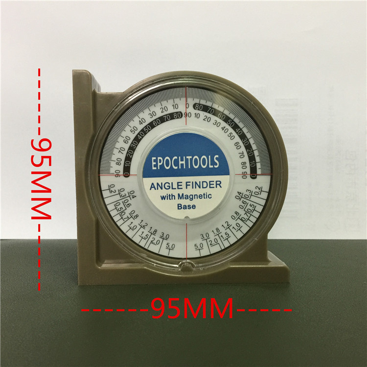 Γωνιόμετρο για πλακάκια, ABS υλικό, μέτρηση γωνιών