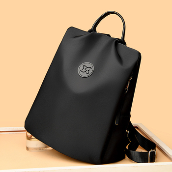 PU materijala ruksak s zaštitom protiv krađe, unutarnji sloj, džep sa zatvaračem