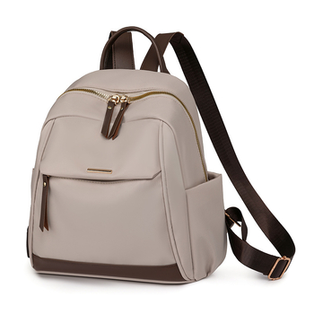 Ženski ranac od najlona, ulični stil, zatvarač, podstava od poliestera, unutarnji džepovi: džep sa zatvaračem, džep za telefon