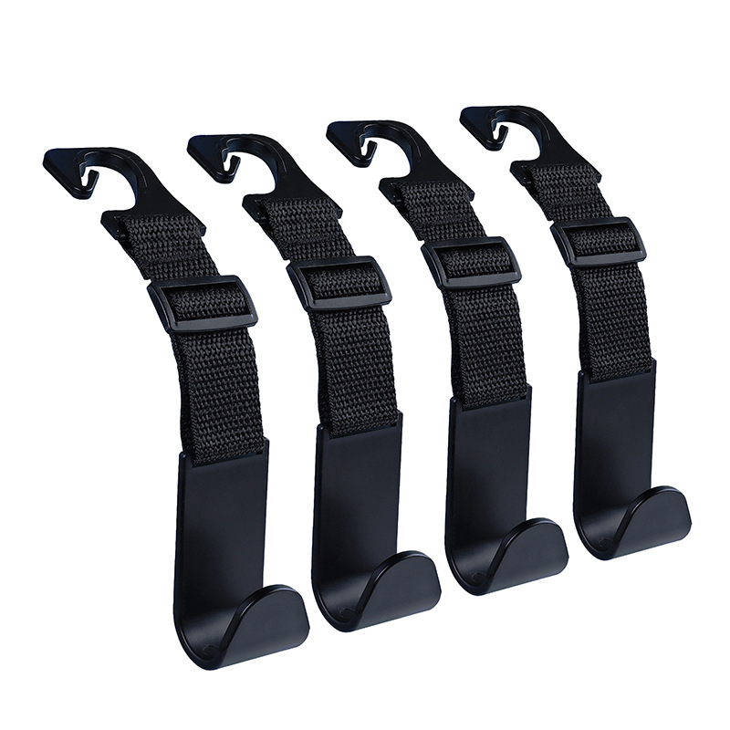 Kuka za naslonsku jastučnicu automobila, višestruki fiksirajući okvir za pohranu u vozilu (PVC materijal; mogućnost prilagodbe; minimalistički stil)