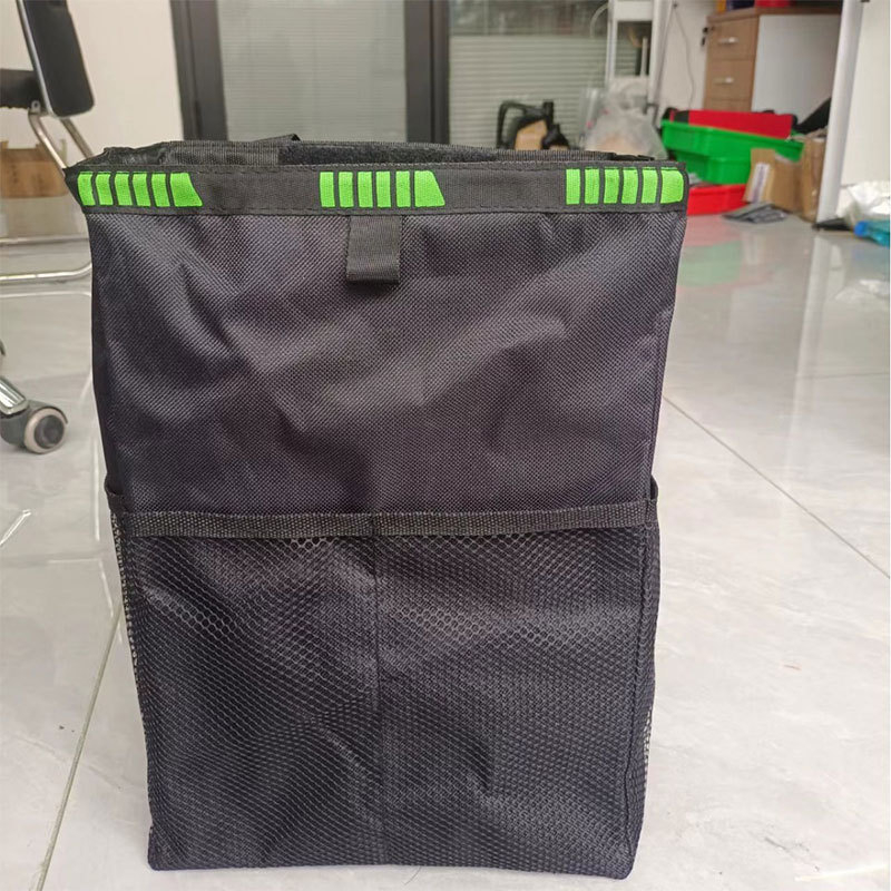 Torba za pohranu stražnjeg dijela automobila – višenamjenski organizator za igračke, Oxford platno, EVA; vodootporno; s ručkom; univerzalna kompatibilnost (Materijal: Oxford platno, EVA; Lokacija: stražnji dio sjedala; Funkcije: Vodootporno, Prilagodljivo,