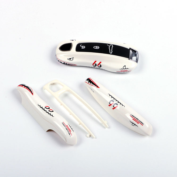 Porsche rakto korpusas – Great White Shark dengtas korpusas, ABS, Modelis 001, Anxin