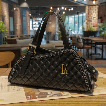 PU torbica tipa sedi, gradski jednostavni stil, zatvarač, vodoravni kvadratni oblik, poliester podstava