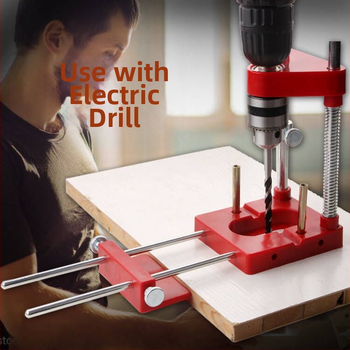 Φορητός εντοπιστής διάτρησης Woodpeckers – Ακρίβειας εντοπιστής για ξυλουργική, κατασκευή από μέταλλο και μηχανικό πλαστικό, για οικιακή συντήρηση