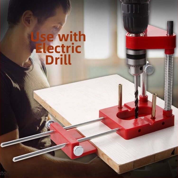 Woodpeckers prenosný vrtací lokátor – presný stolársky lokátor, konštrukcia z kovu a technického plastu, pre domáce použitie