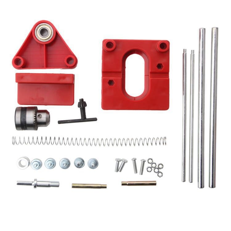 Woodpeckers prijenosni bušački lokator – precizan stolarski lokator, konstrukcija od metala i tehničke plastike, za kućnu uporabu