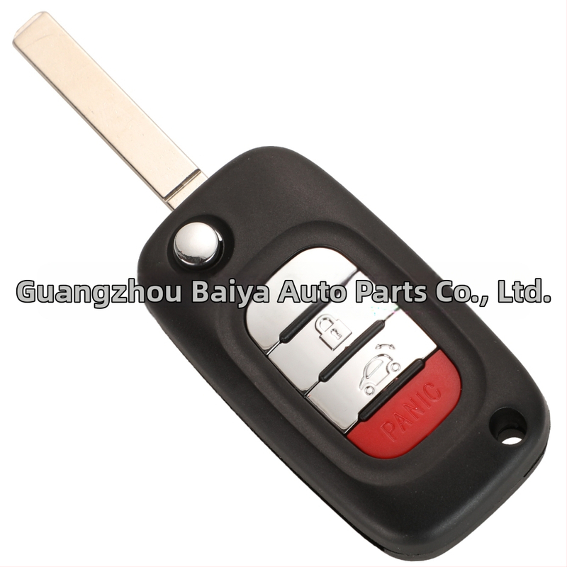 Корпус за ключ Mercedes-Benz Smart сгъваем дистанционен ключ – съвместим с 3-ключ/4-ключ, пластмасов корпус; клавишна част: мед + пластмаса; тегло 45 g