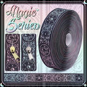 No. 5 Magic Series Σετ φερμουάρ αποσκευών από νάιλον — Υλικό: Νάιλον; Λειτουργία: Φερμουάρ αποσκευών; Μάρκα: Changsons