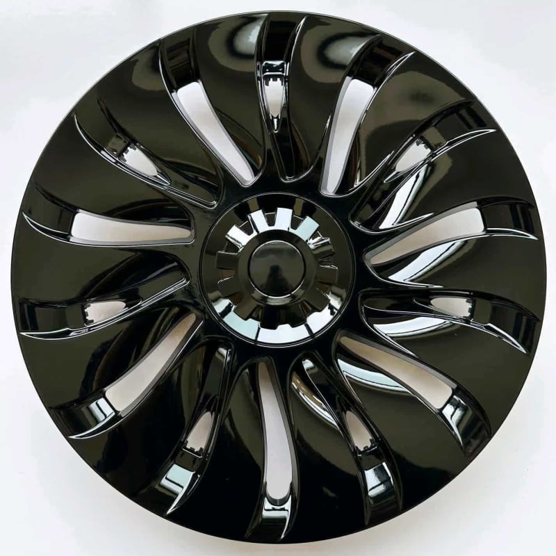 Cap de hub pentru Tesla Model Y, design ciclonic cu margine simetrică, material ABS+PC, origine Danyang, Jiangsu, personalizare disponibilă