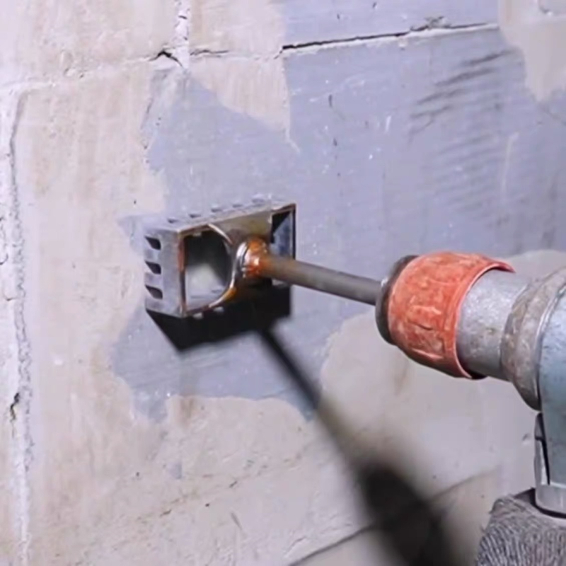 Електрически инструмент за пробиване на дупки с остър връх и дръжка от стомана 40