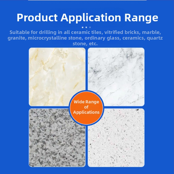 Комплект от 5 части за сухо пробиване с M14 – дупкови свредла за порцеланови плочки, гранит, мрамор и витрифицирана тухла