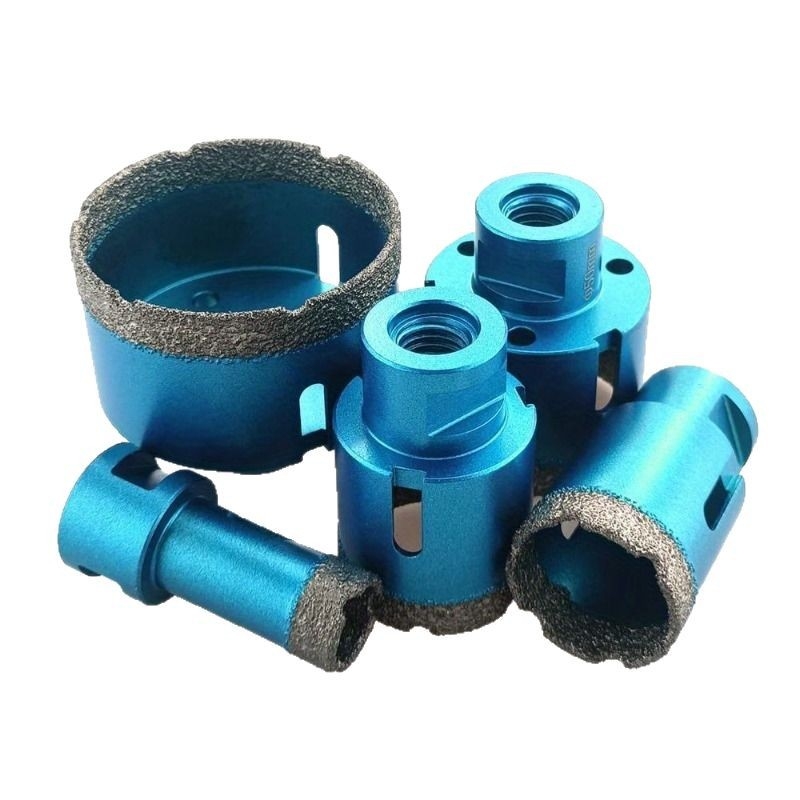 Комплект от 5 части за сухо пробиване с M14 – дупкови свредла за порцеланови плочки, гранит, мрамор и витрифицирана тухла