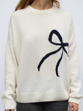 Ženski džemper s alfabetom jacquard, okrugli izrez, srednje težine poliester-spandeks tkanina, 3D uzorak, proljeće 2024